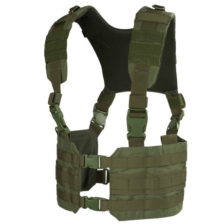 Gilet chest rig Condor Ronin harnais en H rembourré ouverture à dégagement rapide