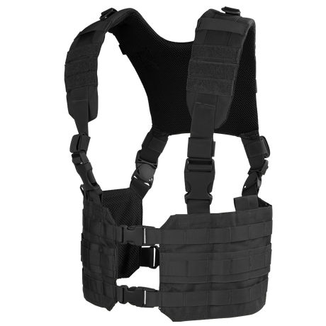 Gilet chest rig Condor Ronin harnais en H rembourré ouverture à dégagement rapide