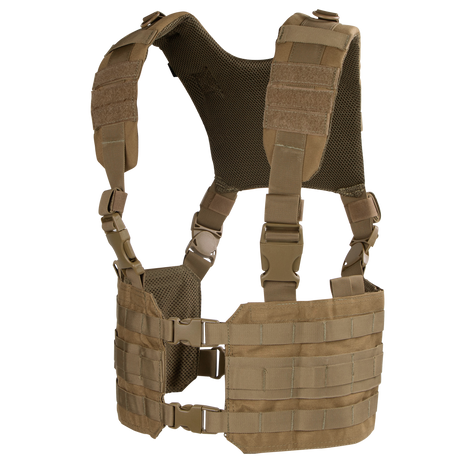 Gilet chest rig Condor Ronin harnais en H rembourré ouverture à dégagement rapide