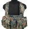 Gilet chest rig Mil-Tec 6 poches en polyester enduit avec bretelles rembourrées réglables