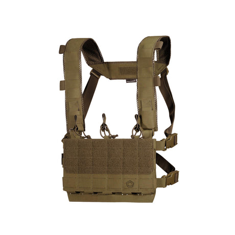 Gilet chest rig Pentagon Amina Micro en Cordura 500D avec insert 3 chargeurs STANAG 4179