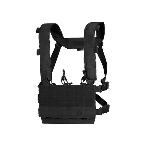 Gilet chest rig Pentagon Amina Micro en Cordura 500D avec insert 3 chargeurs STANAG 4179