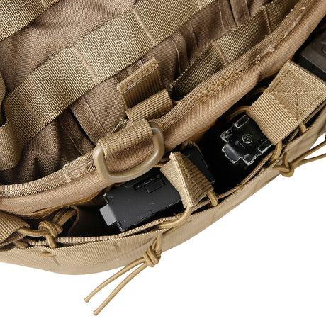 Gilet chest rig modulaire Ares SMB à huit porte-chargeurs internes et façade MOLLE