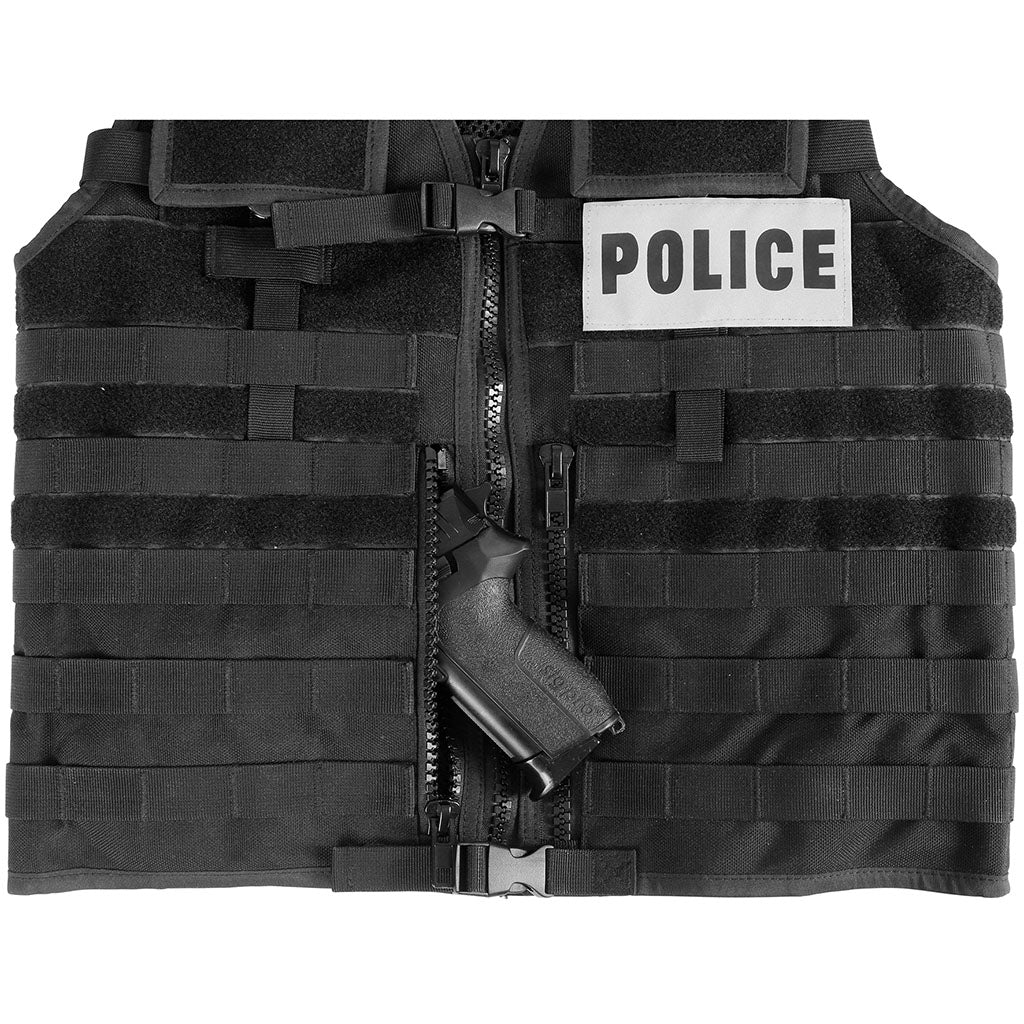 Gilet d'intervention Ares PGS modulaire MOLLE à renforts d'épaule et porte-insignes