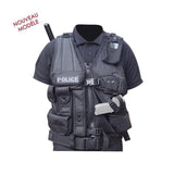 Gilet d'intervention Patrol Equipement Force à holster intégré, droitier ou gaucher