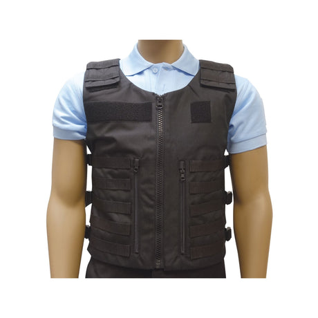 Gilet d'intervention Patrol Equipement en polyester 600D enduit PVC MOLLE sur trois faces