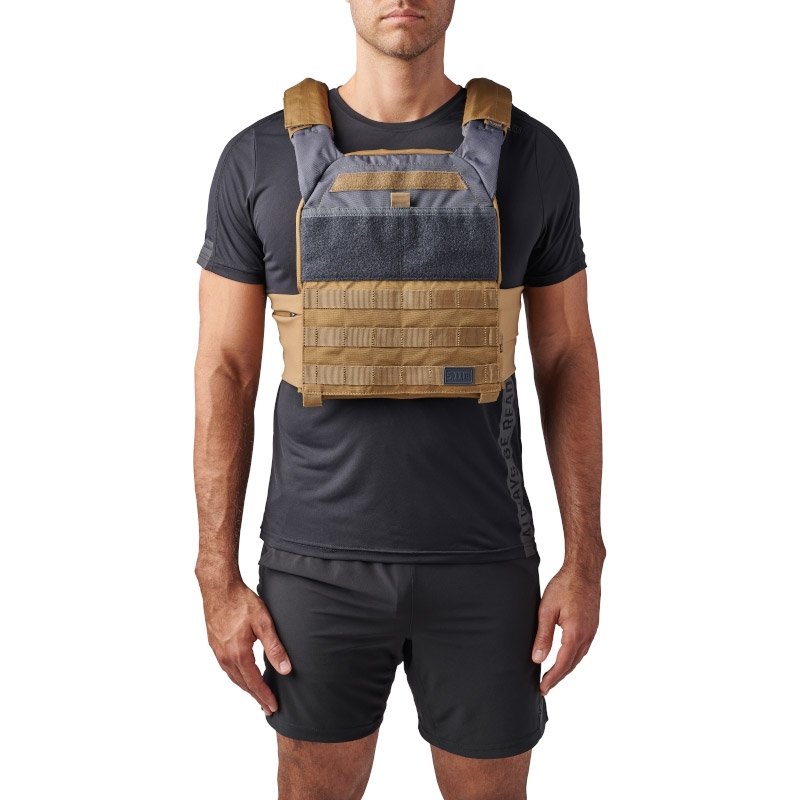 Gilet lesté Tactec Trainer 5.11 Tactical polyester 600D taille unique compatible plaques