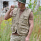 Gilet multipoches Mil-Tec en mélange polyester-coton, 14 poches et poche dorsale