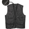Gilet multipoches Mil-Tec en polyester-coton 14 poches avec dos en maille aeree