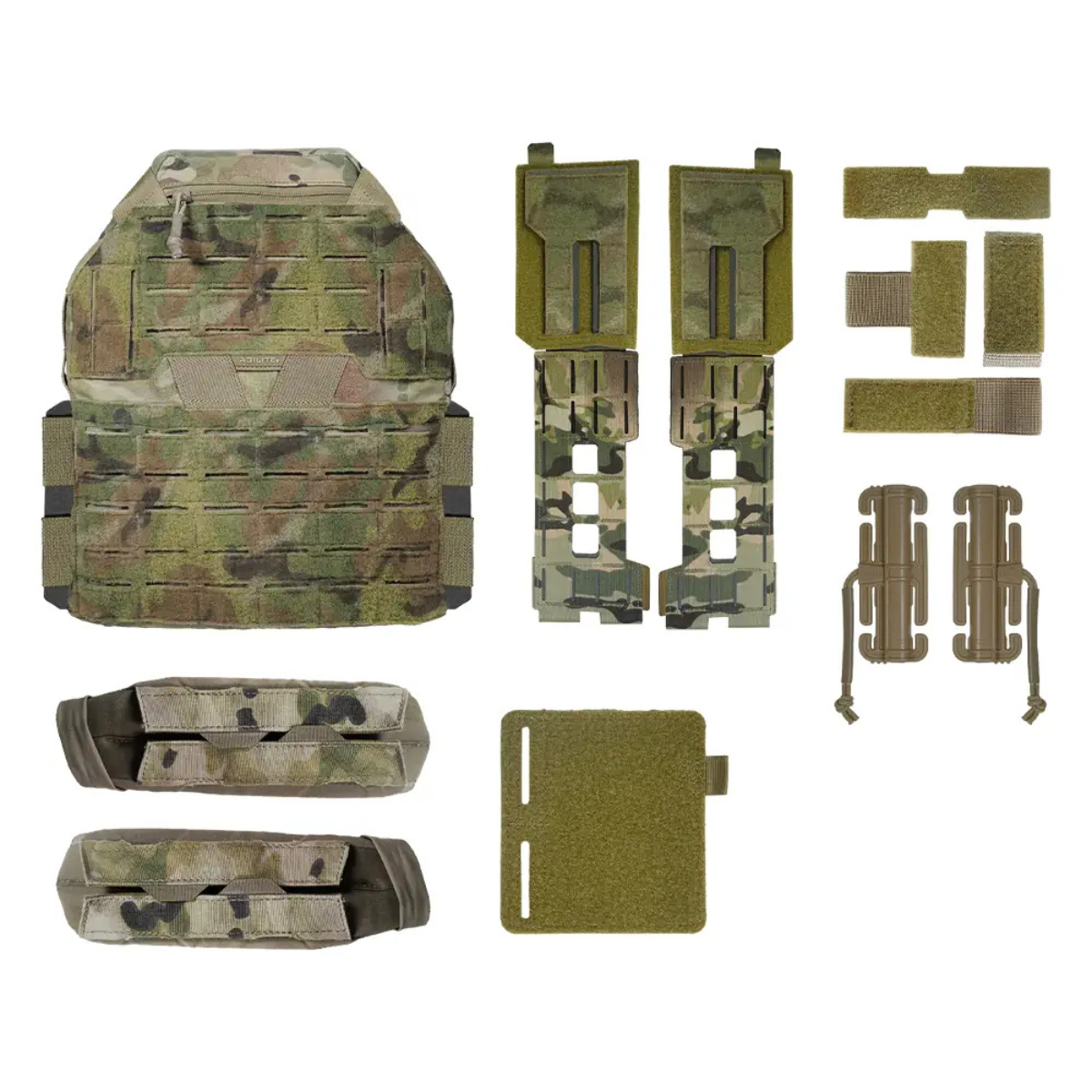Gilet porte-plaques Agilite K-Zero SF 2.0 de 970 g à cummerbund semi-rigide intégré