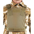 Gilet porte - plaques LOW VIS Blackhawk - Coyote - Welkit.com