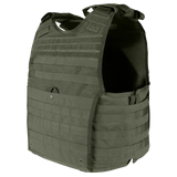 Gilet porte-plaques Condor EXO Gen II protections souples latérales et poche dorsale