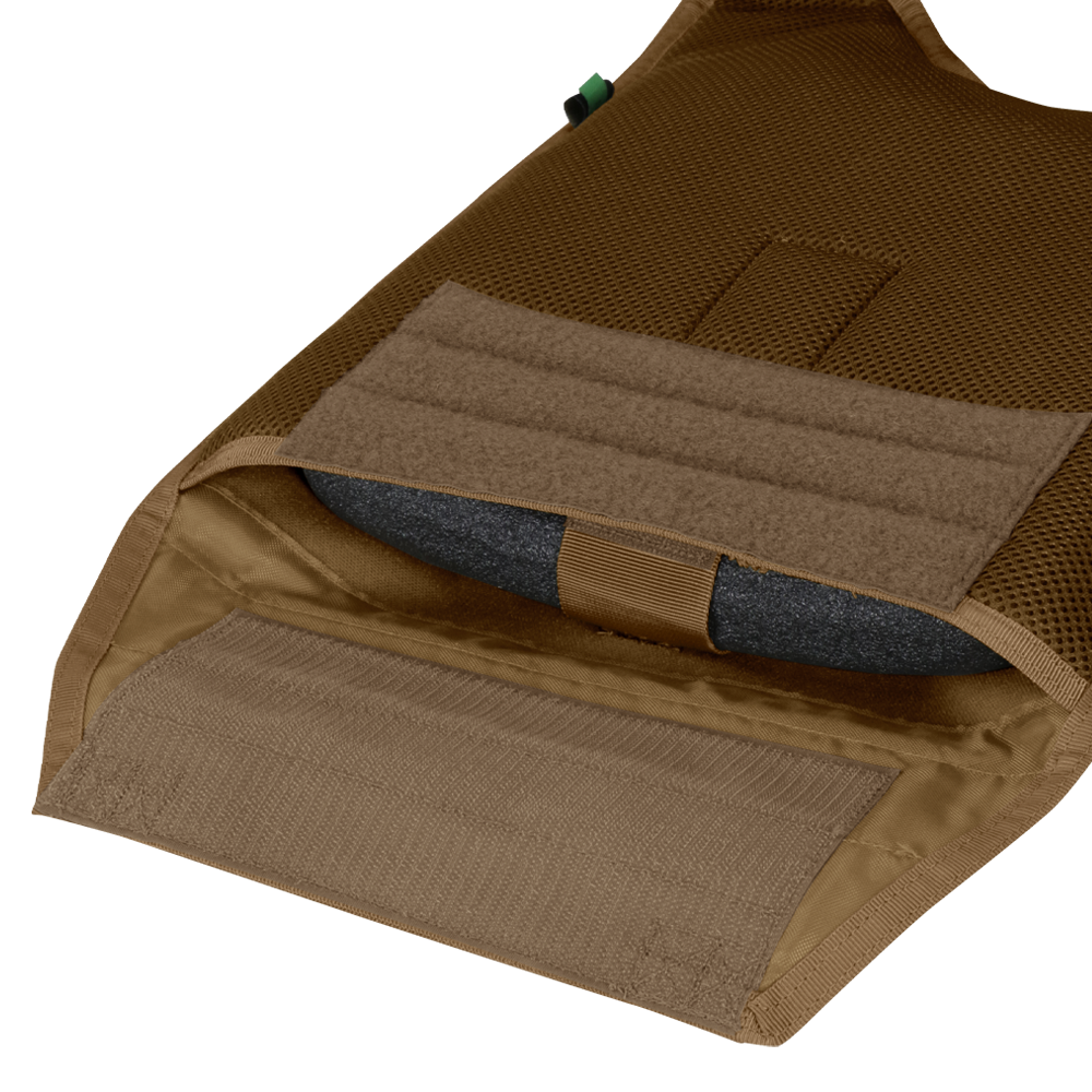 Gilet porte-plaques Condor Modular Operator Gen II et sangle de taille intérieure