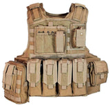 Gilet porte - plaques MK2 Bulldog Tactical - Coyote - Welkit.com