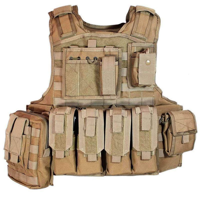 Gilet porte - plaques MK2 Bulldog Tactical - Coyote - Welkit.com