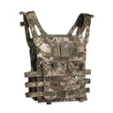 Gilet porte-plaques Mil-Tec GEN II CIV-TEC polyester 600D Oxford avec plaques factices