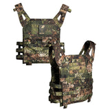 Gilet porte-plaques Mil-Tec GEN II CIV-TEC polyester 600D Oxford avec plaques factices