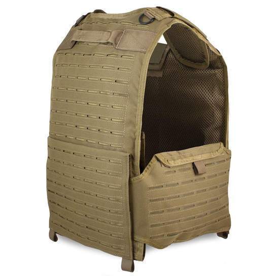 Gilet porte - plaques MISSION ALERT Bulldog Tactical - Coyote - Welkit.com