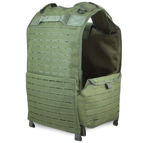 Gilet porte - plaques MISSION ALERT Bulldog Tactical - Vert olive - Welkit.com