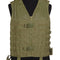 Gilet porteur d'équipement MOLLE Mil-Tec en polyester enduit à poignée d'extraction
