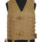 Gilet porteur d'équipement MOLLE Mil-Tec en polyester enduit à poignée d'extraction