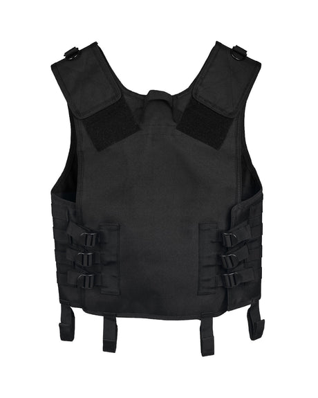 Gilet tactique Mil-Tec MOLLE Carrier Gen. II en polyester enduit avec poignée d'extraction