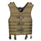 Gilet tactique Mil-Tec MOLLE Carrier Gen. II en polyester enduit avec poignée d'extraction