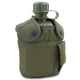Gourde Mil-Tec type US 900 ml avec quart en aluminium et housse polyester rembourrée