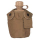 Gourde Mil-Tec type US 900 ml avec quart en aluminium et housse polyester rembourrée