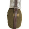 Gourde en aluminium de l'armée roumaine avec quart et housse, occasion, lot de 5