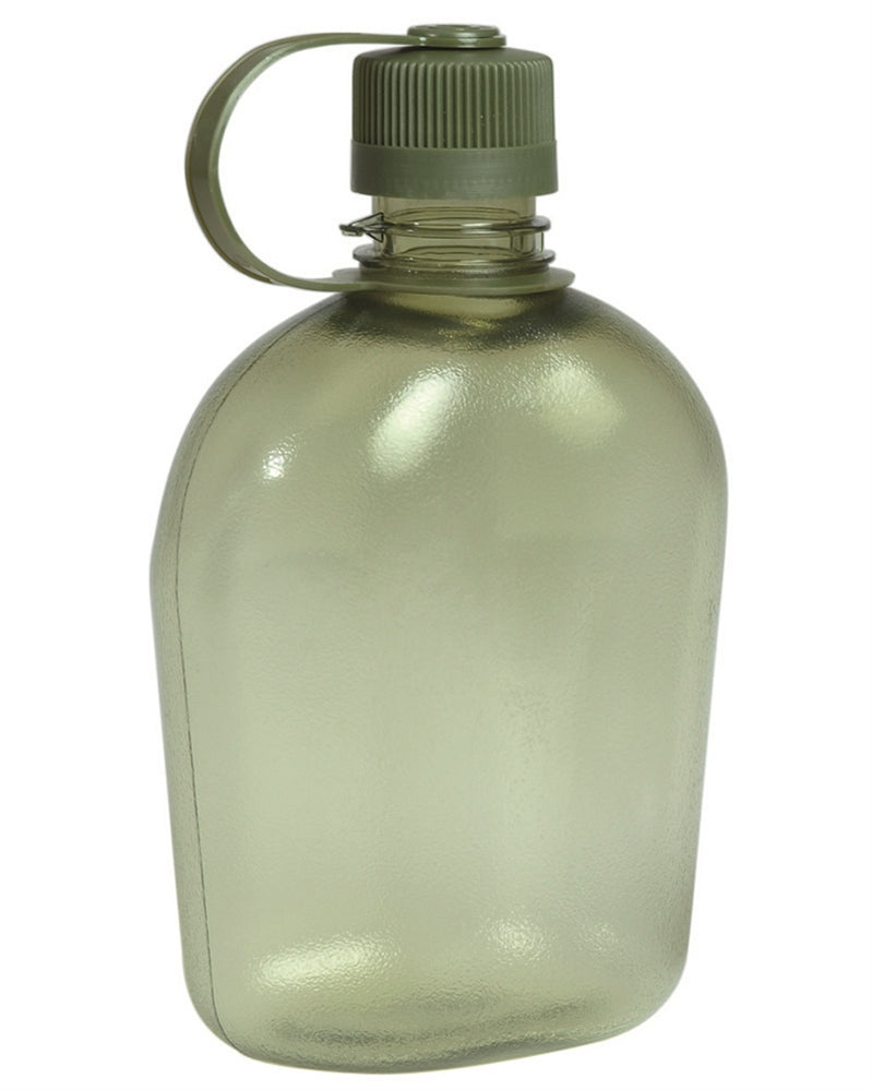 Gourde type US Mil-Tec Gen II 1 quart en Tritan sans bisphénol A translucide
