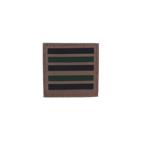 Grade militaire Patrol Equipement basse visibilité 5 x 5 cm dos auto-agrippant