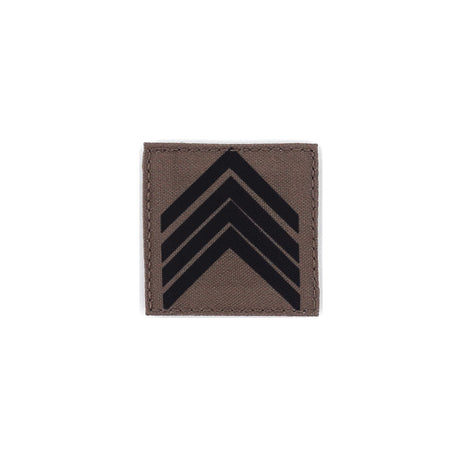 Grade militaire Patrol Equipement basse visibilité 5 x 5 cm dos auto-agrippant