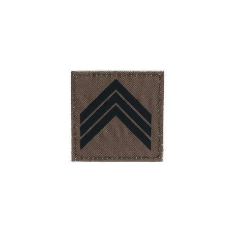 Grade militaire Patrol Equipement basse visibilité 5 x 5 cm dos auto-agrippant