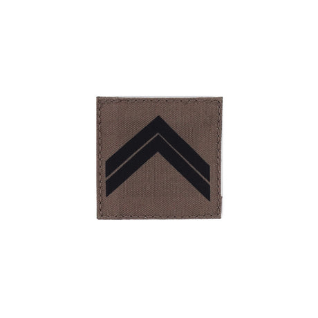 Grade militaire Patrol Equipement basse visibilité 5 x 5 cm dos auto-agrippant