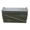 Grande caisse à munitions métallique US 40 mm de 44 x 25 x 14 cm, occasion