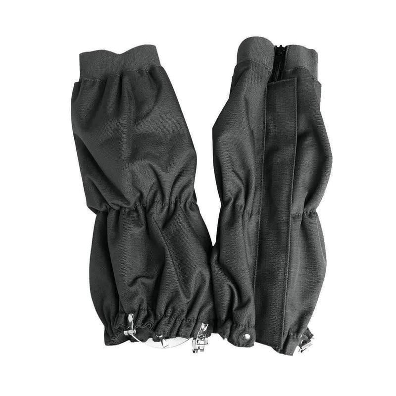 Guêtres imperméables Mil-Tec en polyester Ripstop enduit polyuréthane avec câble acier