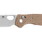 Couteau pliant Honey Badger Small Crossbolt acier 8Cr13MoV lame 71 mm