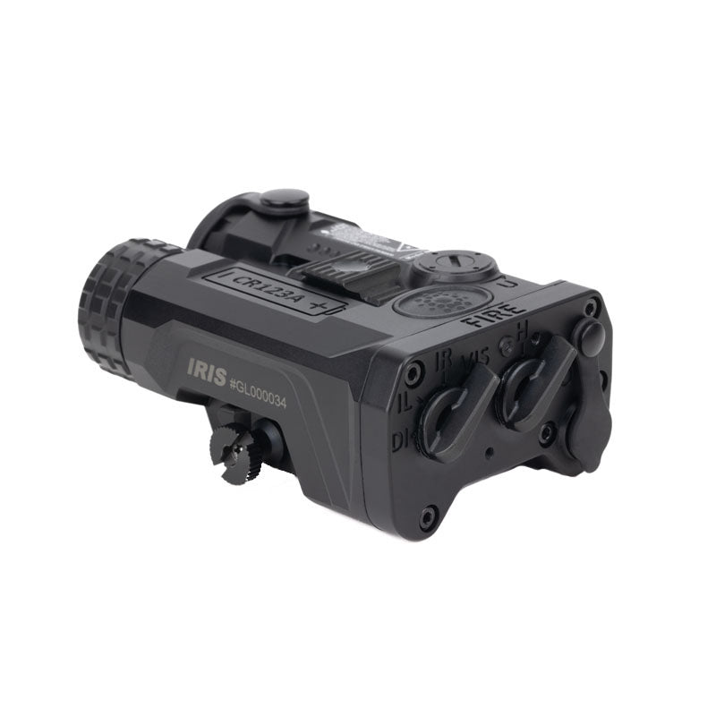 Holosun IRIS-3 laser et lampe 3 voies : 1x laser visible vert+1x IR et lampe IR 181 g