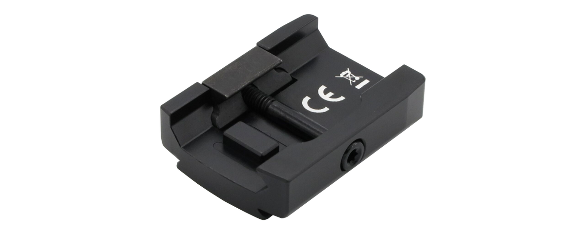 Holosun adaptateur picatinny pour 509T 30 g pour le montage sur trépied, interface normalisée
