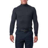 Haut Mock Neck 5.11 Tactical en jersey 87 % polyester 13 % élasthanne manches longues