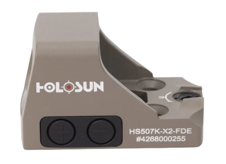 Holosun Micro Reflex Dot 507 K grossissement 1 réticule 2 MOA dot / 32 MOA Circle Dot