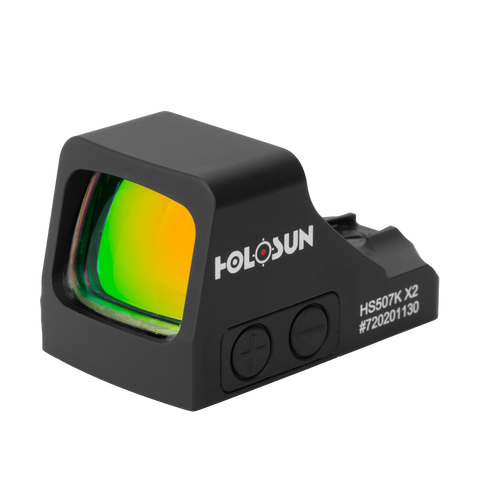 Holosun Micro Reflex Dot 507 K grossissement 1 réticule 2 MOA dot / 32 MOA Circle Dot