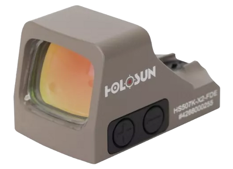 Holosun Micro Reflex Dot 507 K grossissement 1 réticule 2 MOA dot / 32 MOA Circle Dot
