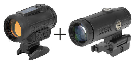 Holosun Pack ARO EVO + Magnifier HM3X 229 g pour l'acquisition rapide à courte et moyenne distance