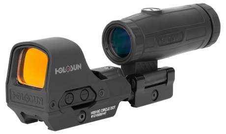 Holosun Pack Reflex 510C + Magnifier HM3X 140 g pour l'acquisition rapide
