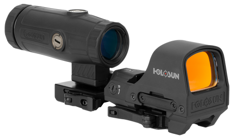 Holosun Pack Reflex 510C + Magnifier HM3X 140 g pour l'acquisition rapide