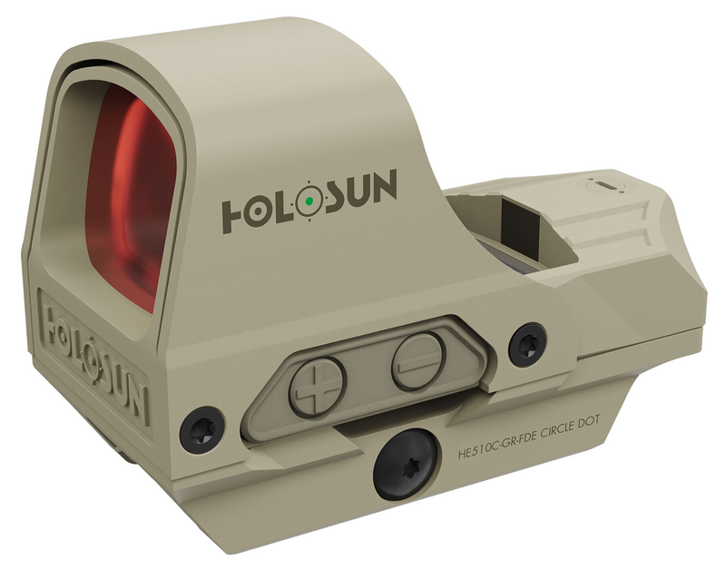 Holosun Reflex Dot 510 C 140 g pour l'acquisition rapide à courte et moyenne distance