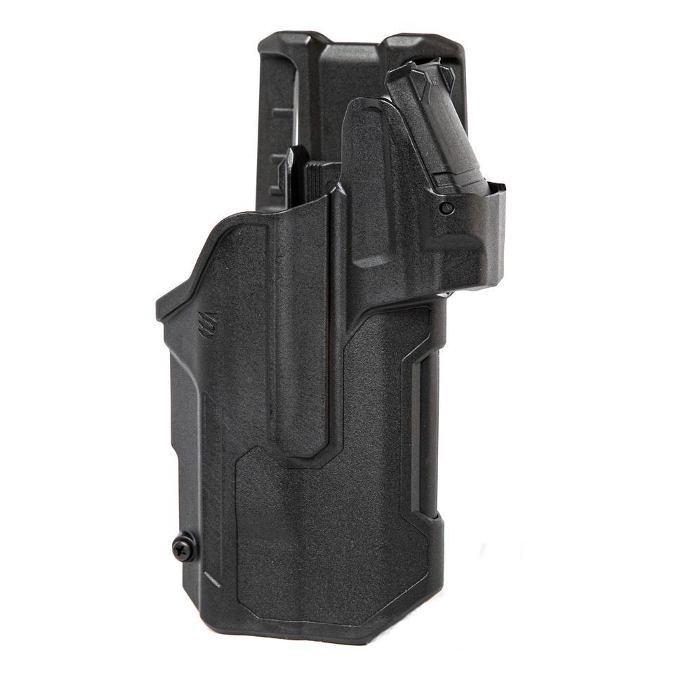 Holster Blackhawk T-Series™ L2D pour Glock 17/19 avec lampe et viseur point rouge