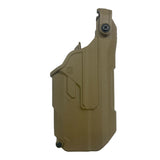 Holster Blackhawk T-Series L3D LB GTL51 Kit Armée Française pour Glock 17 Gen5 FR avec lampe Glock